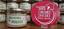 Rillettes de poulet saveur d or 2022