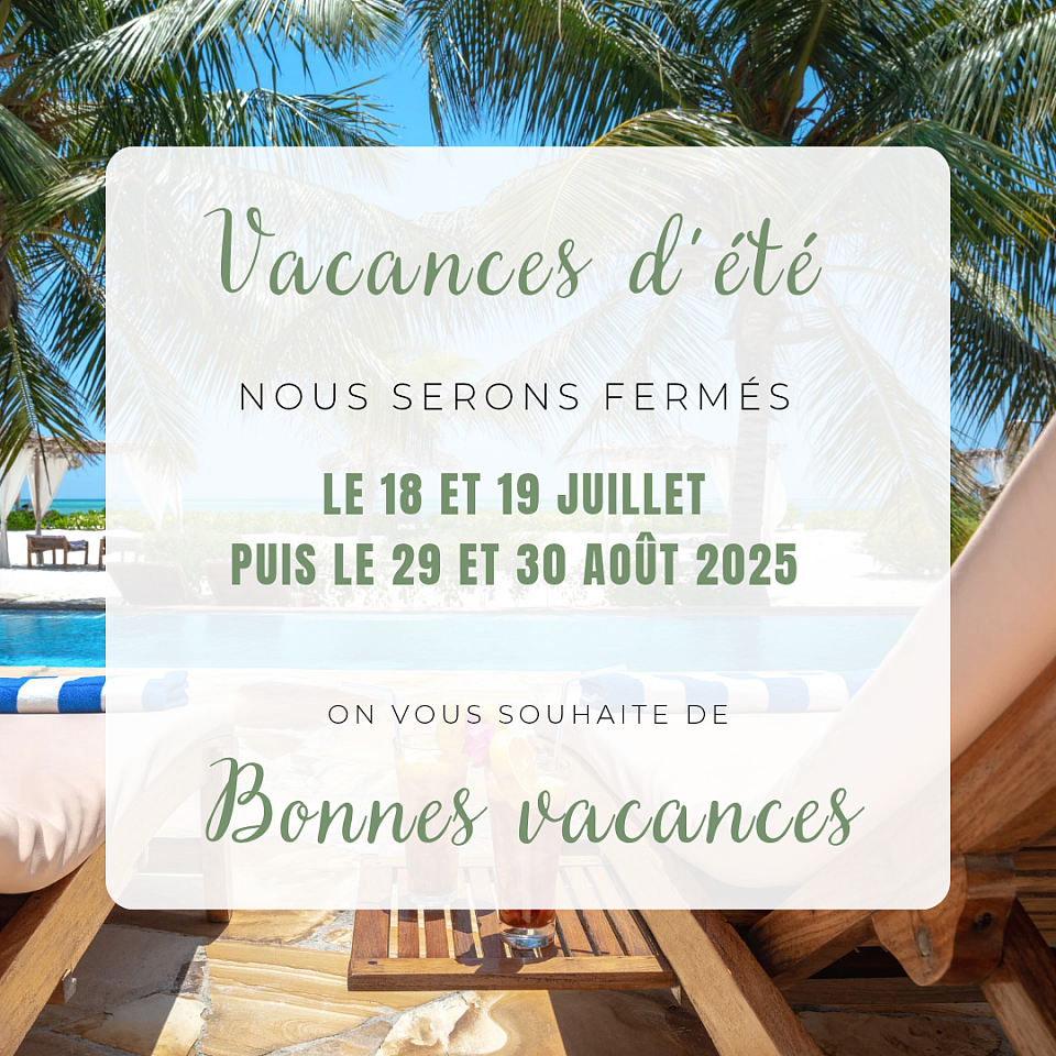 Congés fermeture