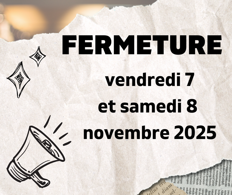 Congés fermeture